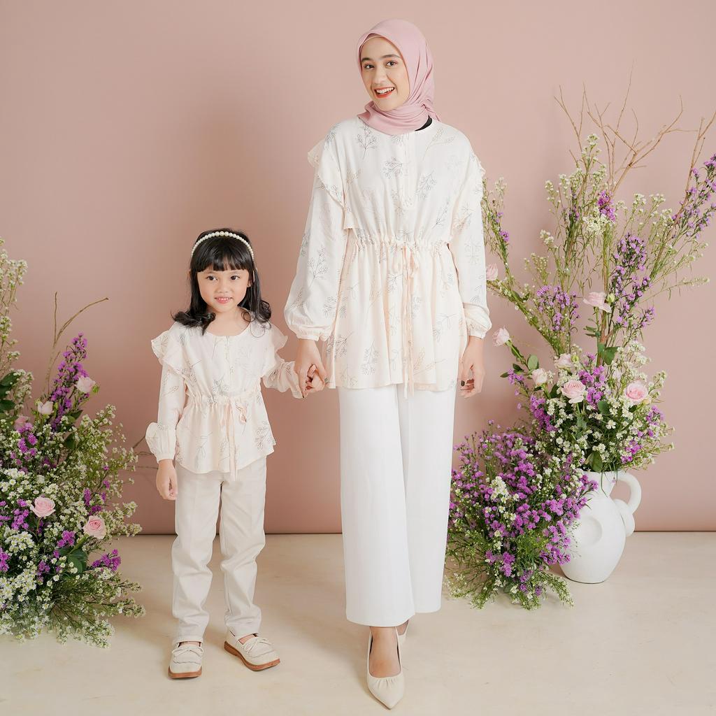 ZHENA BLOUSE COUPLE MOM AND KIDS