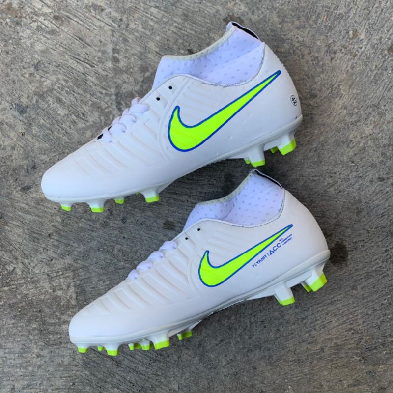 (Paket komplit 5) Sepatu Bola Nike Mercurial x superfly terbaru 2021 boots Cr7 putih pink elite-3