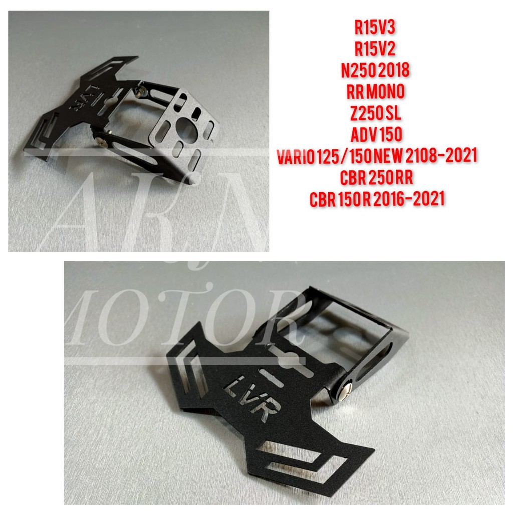 TAIL TIDY BREKET DUDUKAN PLAT NO UNIVERSAL NINJA RR MONO Z250SL R15 CBR250 CBR150 ADV150 VARIO NEW MODEL BATMAN