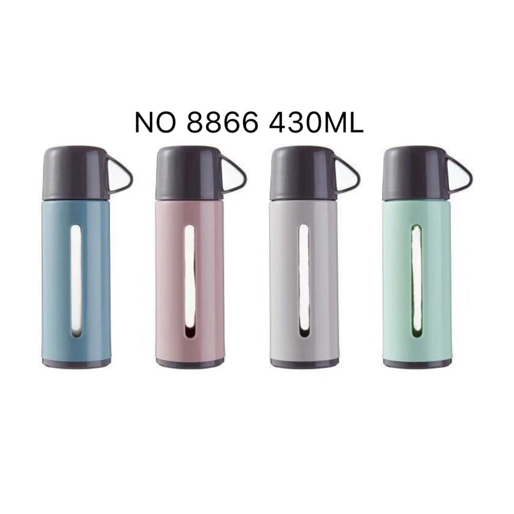 Botol Minum Kaca  Termurah /  430ml / Botol Minum Tumbler  Lucu / Banyak Variasi Model Botol