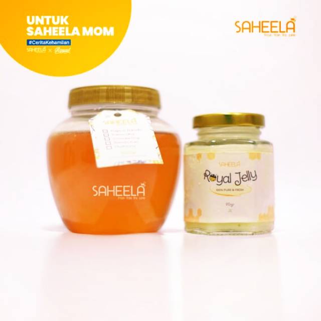 

Paket promil "pure royal jelly 90gr + madu murni saheela 500 gr