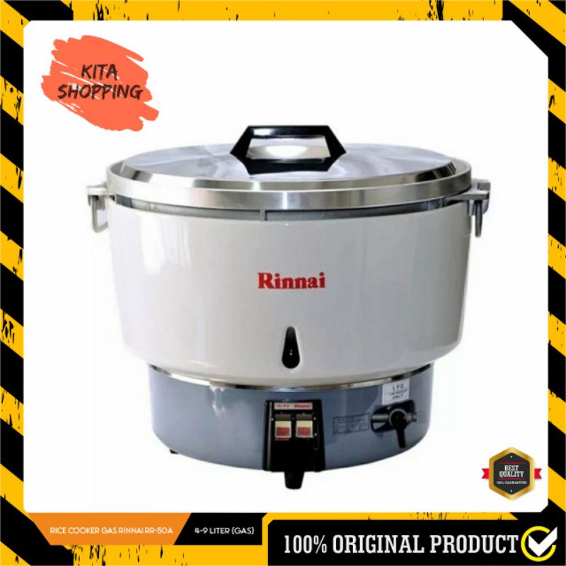 Rice Cooker Rinnai RR-50A | Besar jumbo RR50A gas lpg RR50A com jar