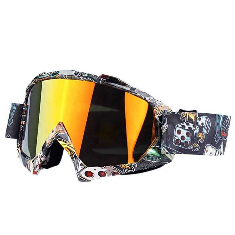 Kacamata Goggles Ski Ice Skating Double Layers UV400 / Kacamata Goggle Goggles Gogle Jpx Trail Ski Sky Salju Cross Mask Helm Pria Wanita Uv400 / Kacamata Olahraga Gowes / Kacamata Helm Berkendara Sepeda Motor Cros Retro Anti Debu Cross Retro Siang Malam