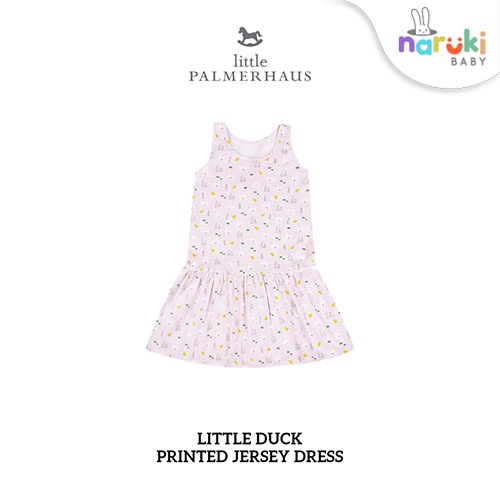 Little Palmerhaus Printed Jersey Dress Baby Girl Anak Perempuan