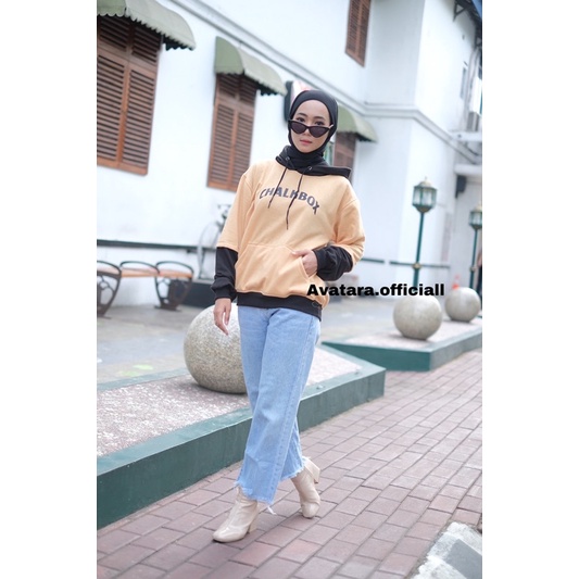 Chalkbox sweater/sweater fleecee/sweater cantik