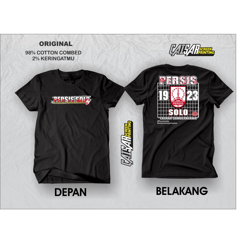Kaos persis solo Kaos solo full senyum kaos distro