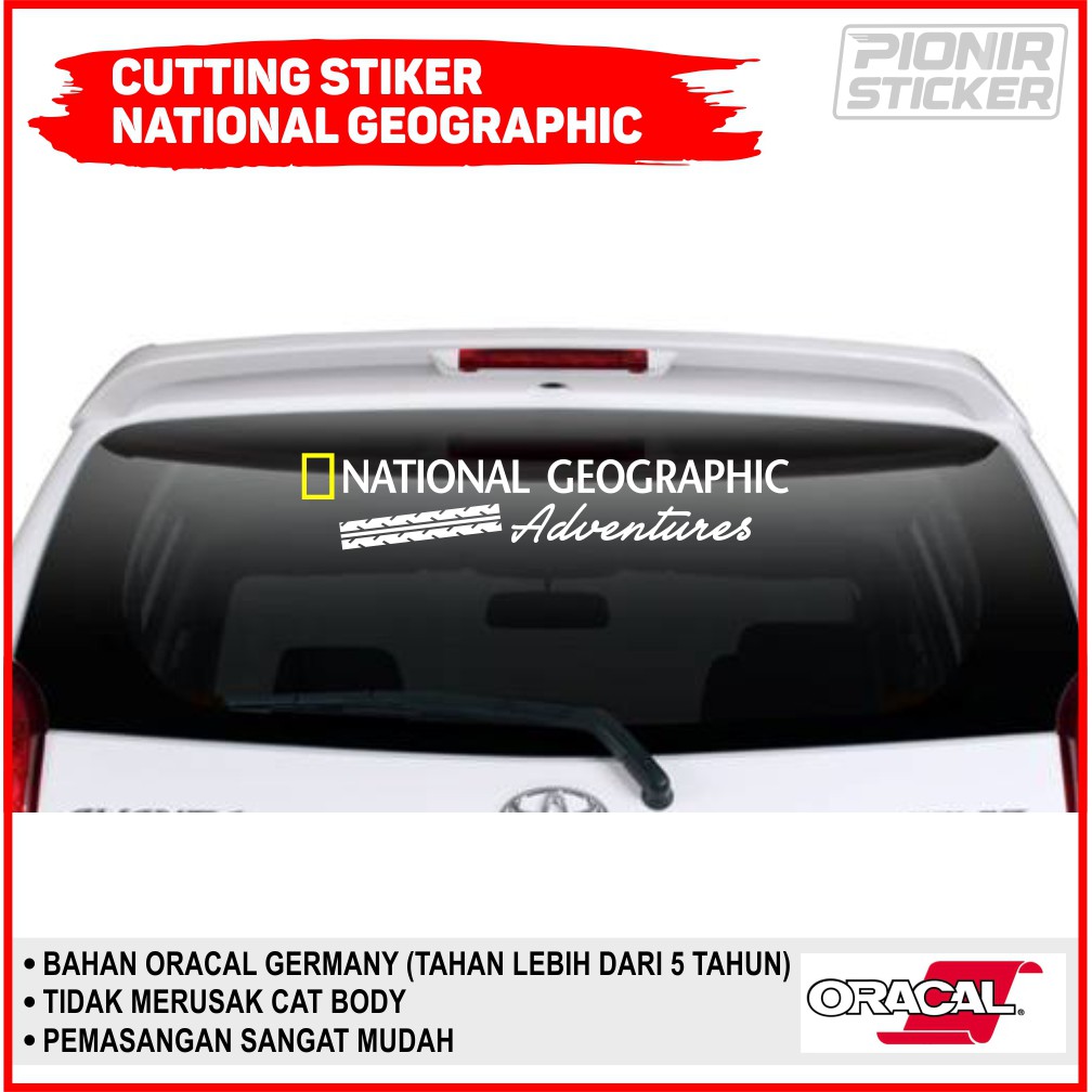 Stiker Mobil National Geographic Adventures Cutting Sticker Mobil National Geographic Adventures