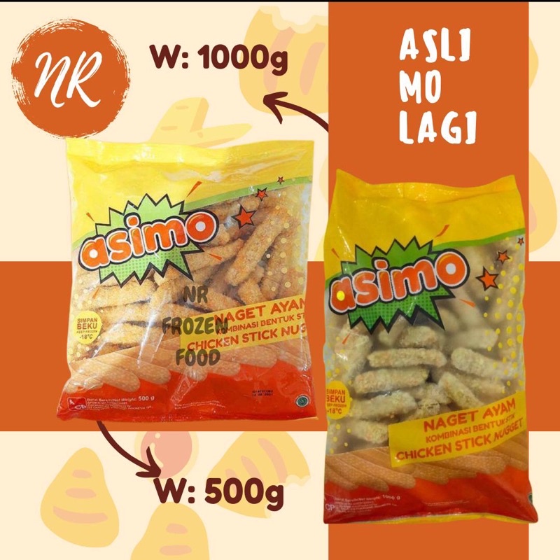 

nugget stik ayam asimo 500g