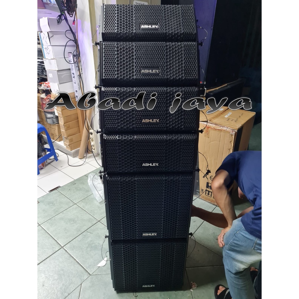 paket mini line array ashley soundminiature 4 array 2 sub original