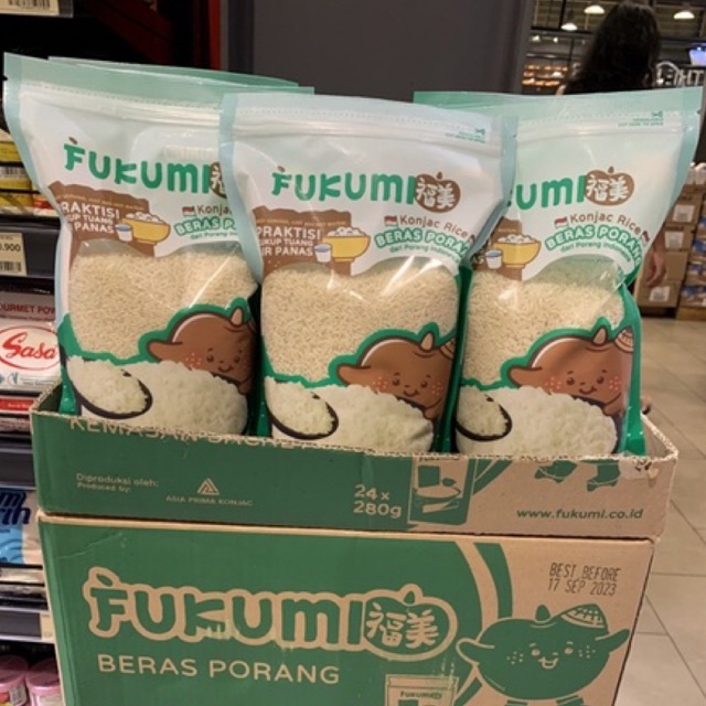 

Fukumi Beras Porang / Konjac Rice 1 kg