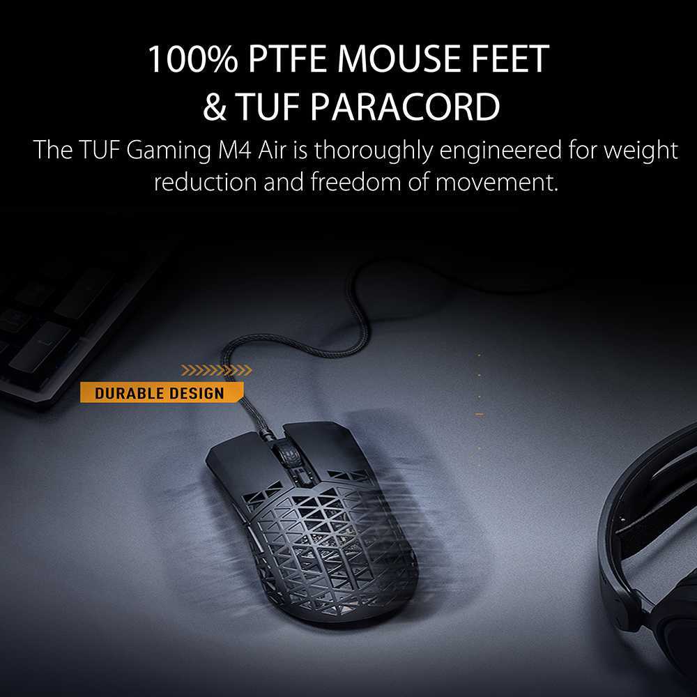 ASUS TUF GAMING M4 AIR | Lightweight Wired Gaming Mouse