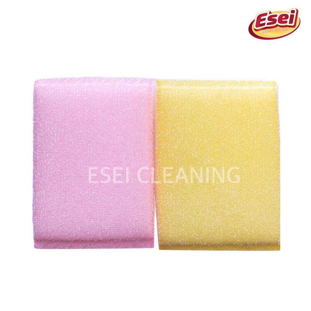 

Gardenglories Micro Fiber Scrub Sponge ( Spon Scrub ) -- Isi 3 (Spon Cuci Fiber) / Spon Cuci Piring