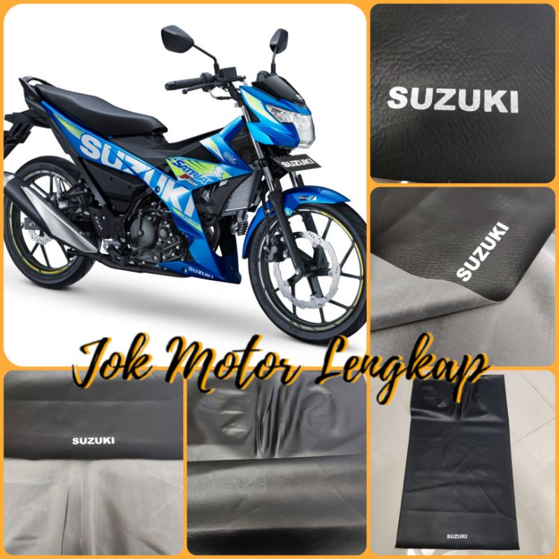 kulit jok motor suzuki satria f fu original