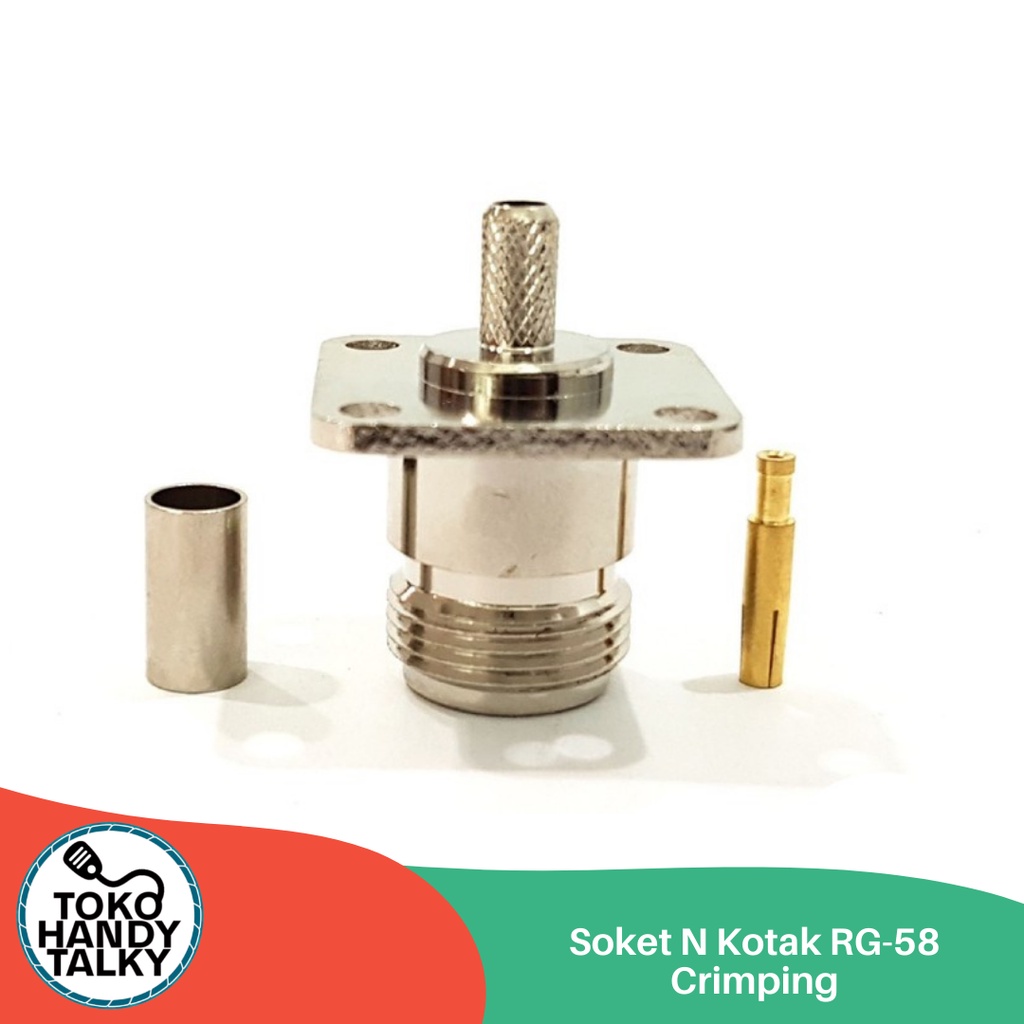 SOKET N KOTAK RG-58 CRIMPING NEW