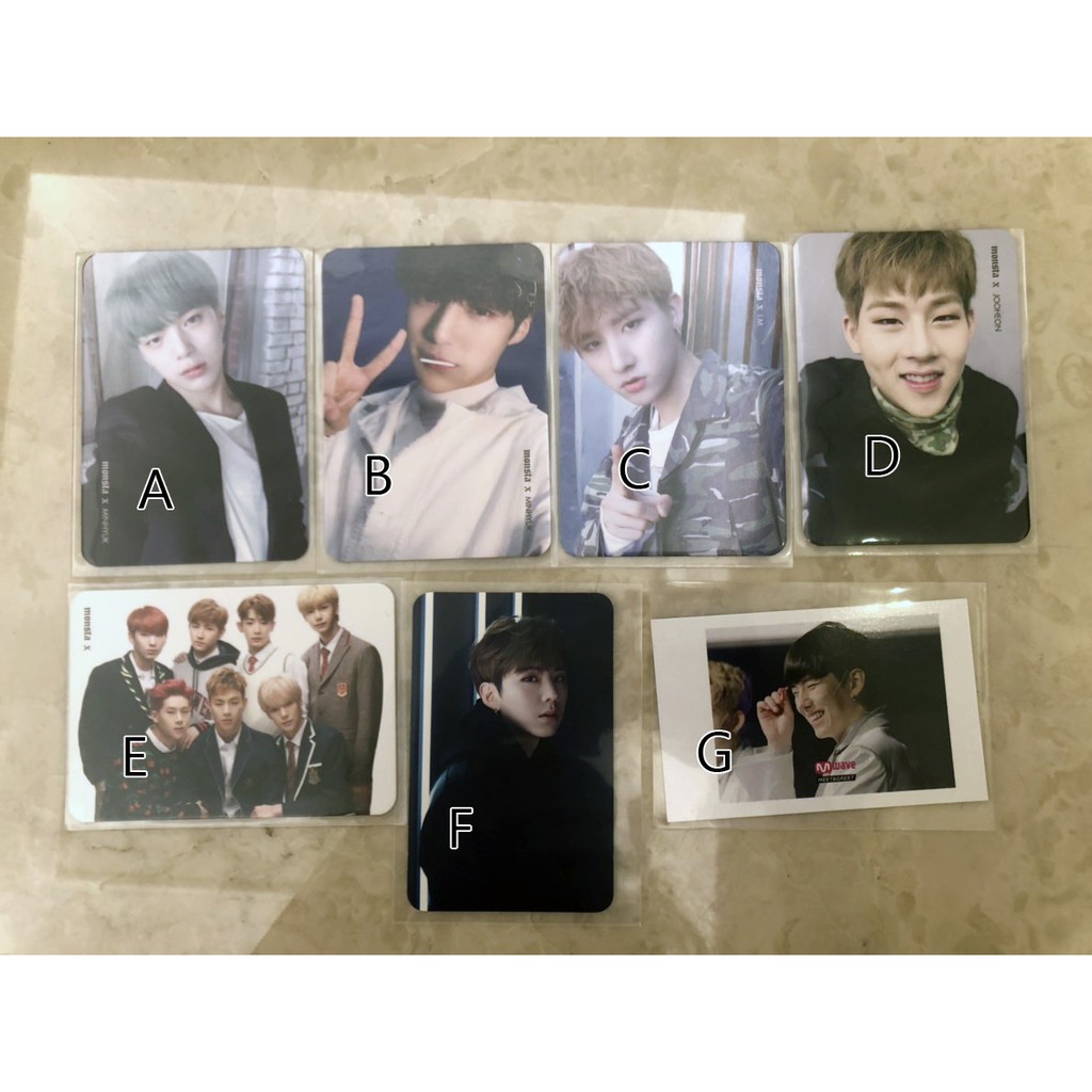 Photocard Monsta X