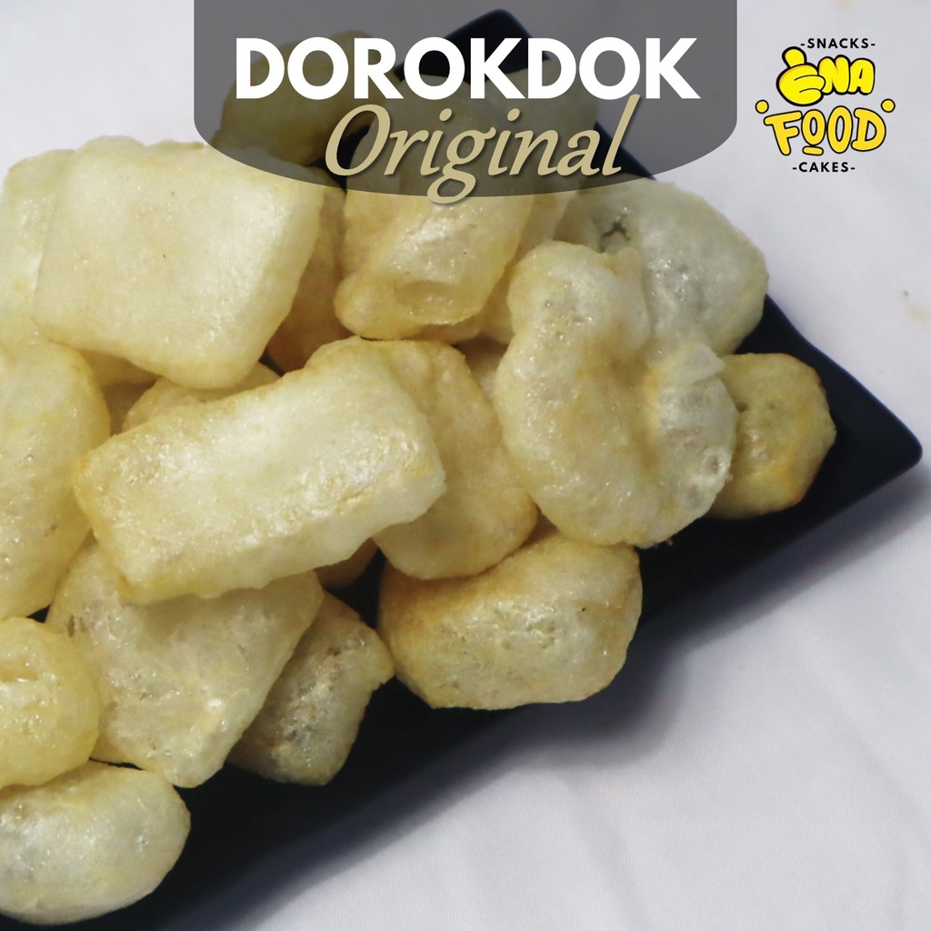 

DOROKDOK ORIGINAL - Kerupuk Kulit Sapi Rasa Original - Enafood