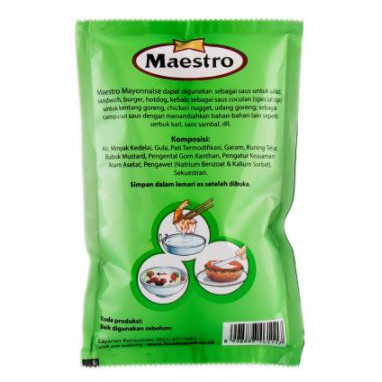 Maestro Mayonnaise Sachet 100gr