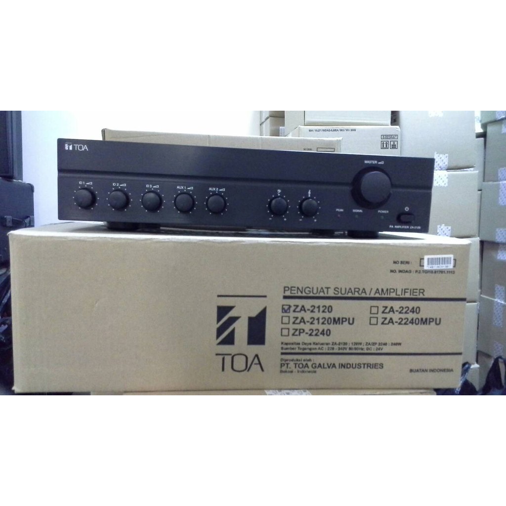 Toa Amplifier za-2120 TOA ZA2120 120 watt