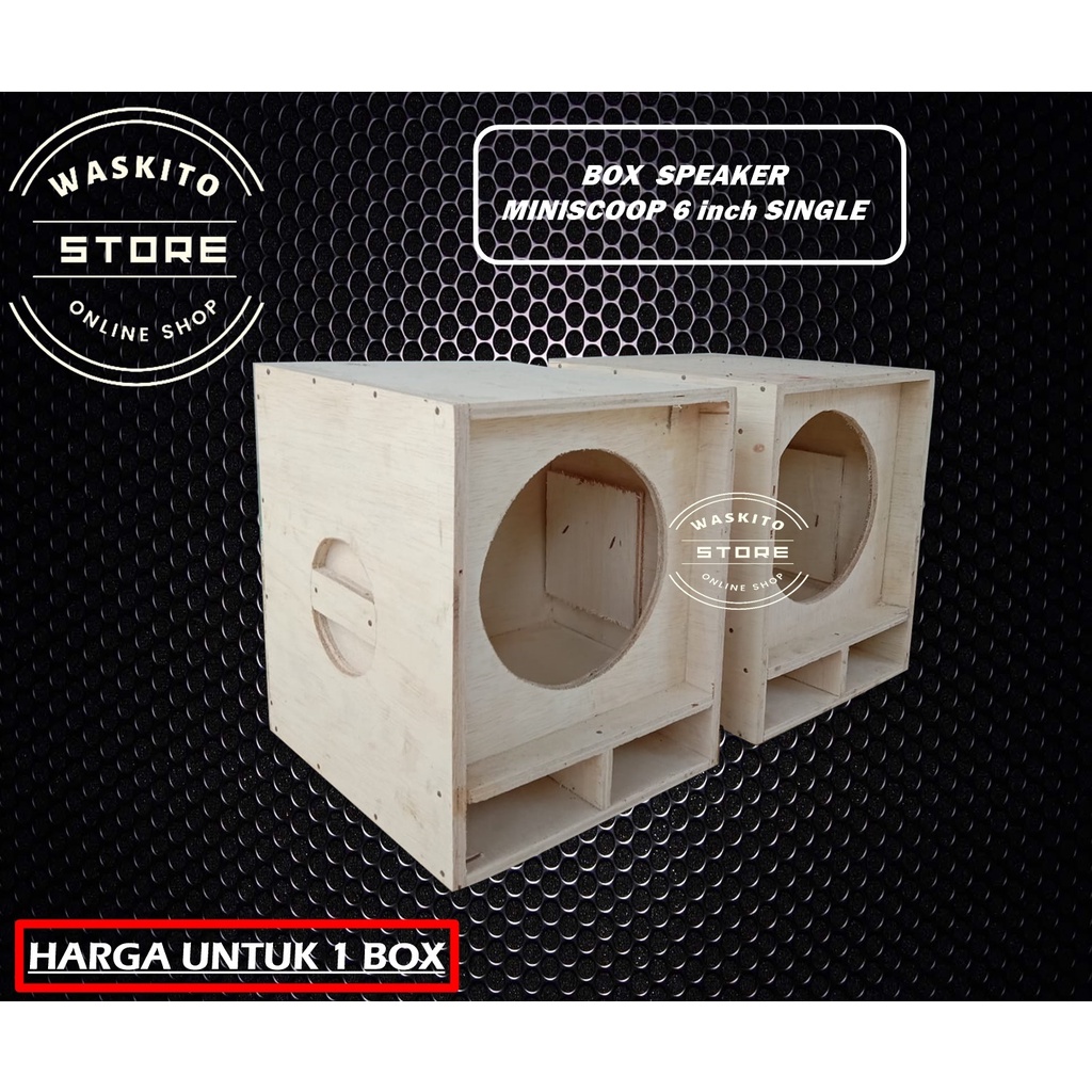 Box Speaker Miniscoop 6 Inch