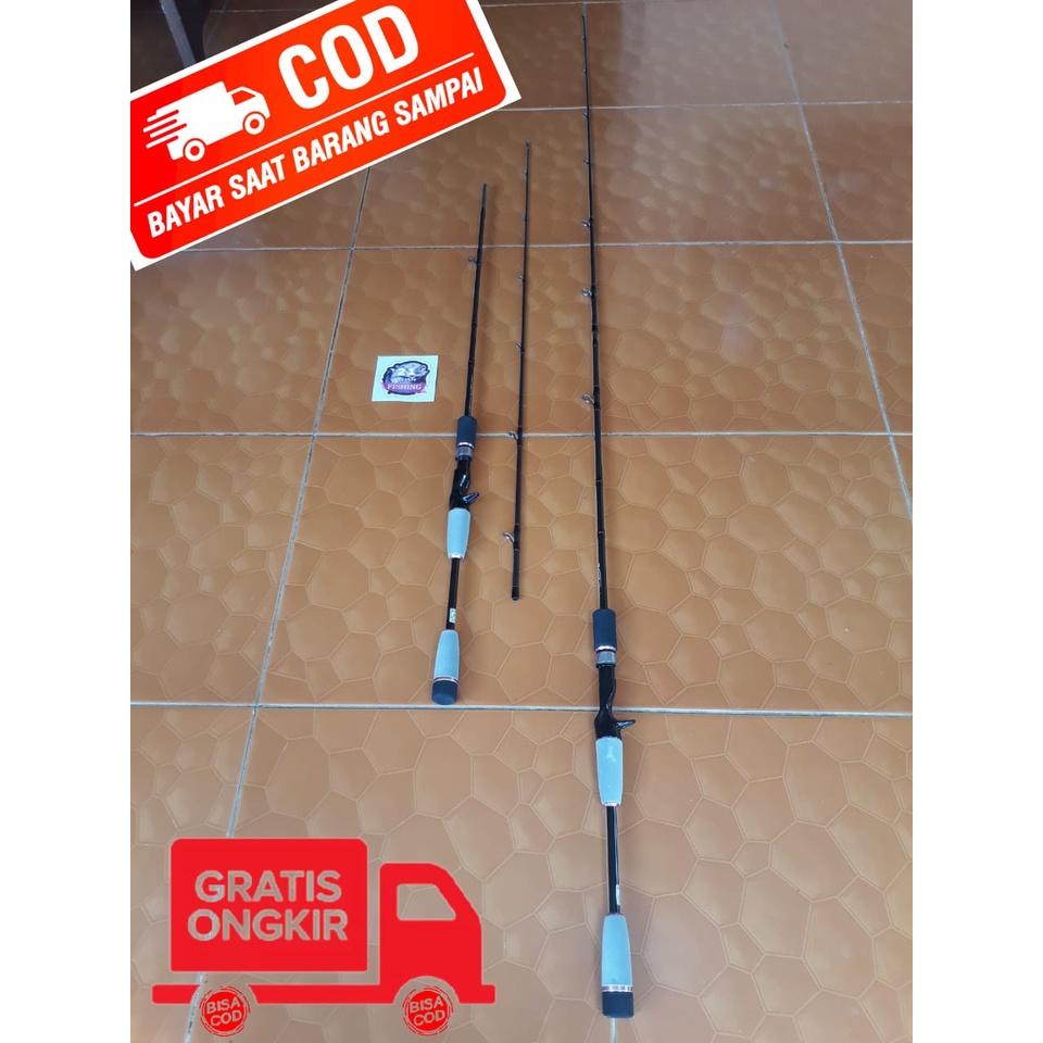 Rod  Versus Black Hole 1.8m 602B Casting OH10-20LB - Joran Pancing Murah