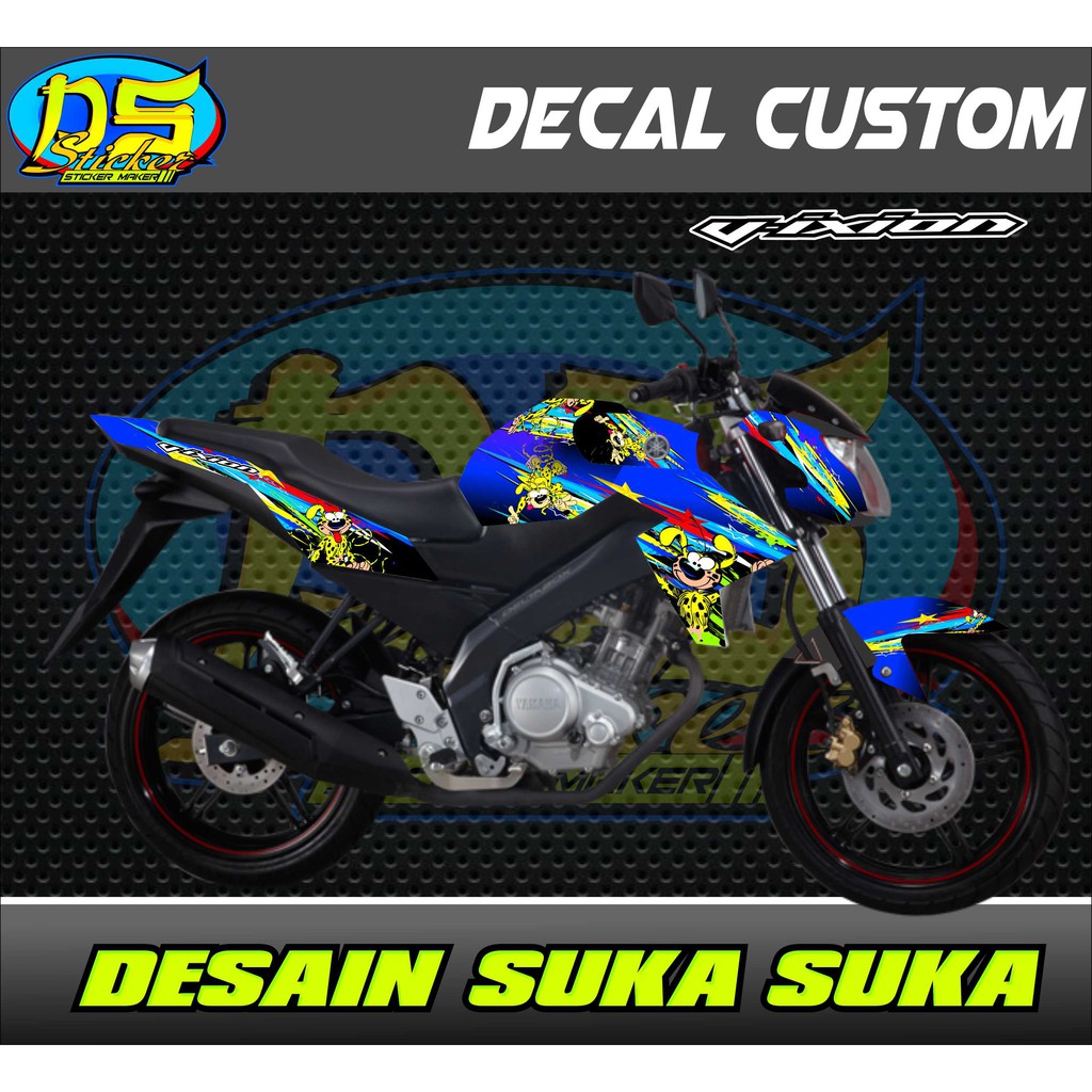 Decal Stiker Motor Vixion Marsupilami