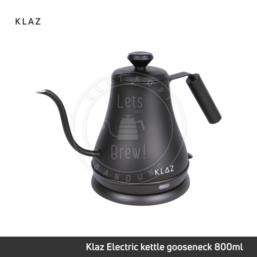 KLAZ ELEKTRIK GOOSENECK KETTLE / TEKO LISTRIK LEHER ANGSA