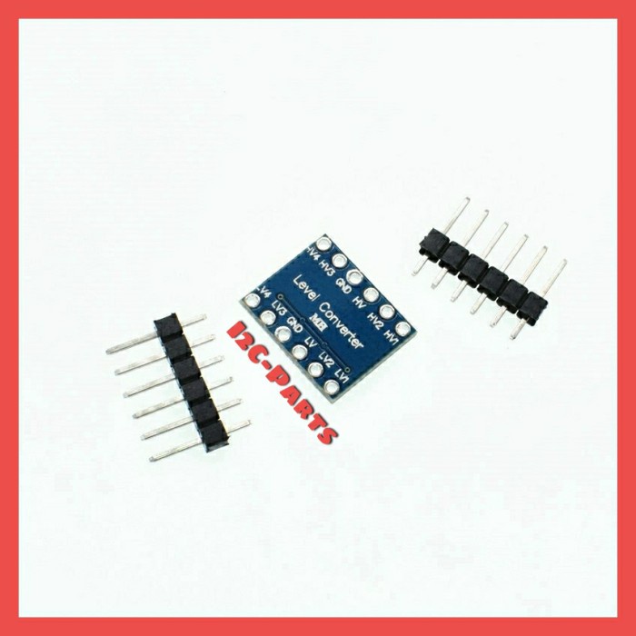 I2C 4 Channel Logic Level Converter 5v to 3.3v Bidirectional Module