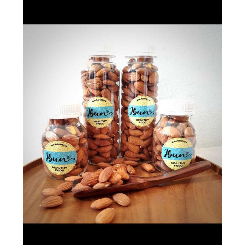

Roasted Almond 150, 450, 500 gram