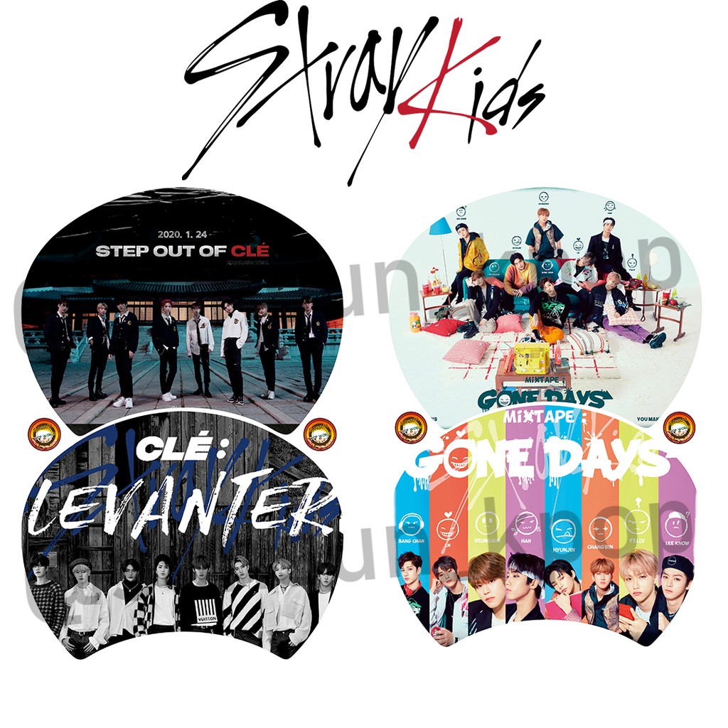 Kipas Uchiwa Kerang KPOP STRAYKIDS