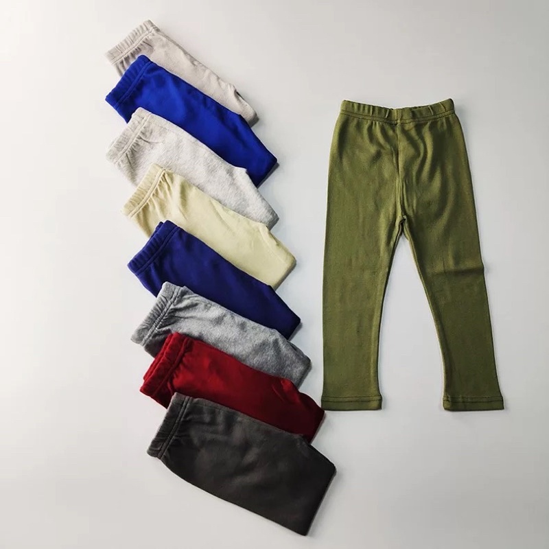 Legging Anak perempuan Celana Panjang Anak Ukuran S M L XL XXL Celana Tidur Anak