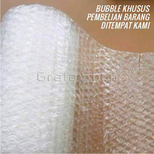 

Bubble wrap plastik tambahan