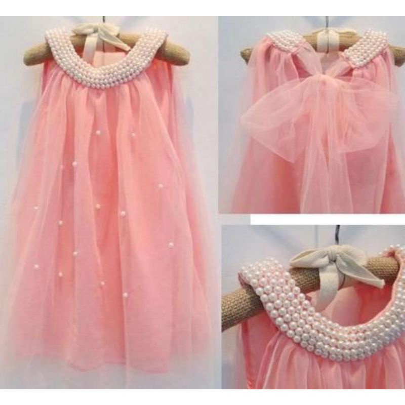 gaun Kamilah dress bayi neychan gaun pesta simpel