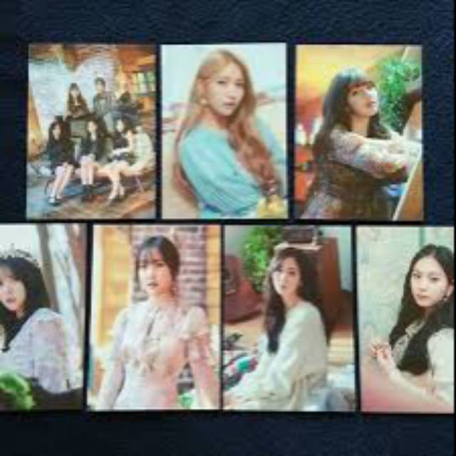 [Official] postcard GFRIEND Limited Edition Time For Us