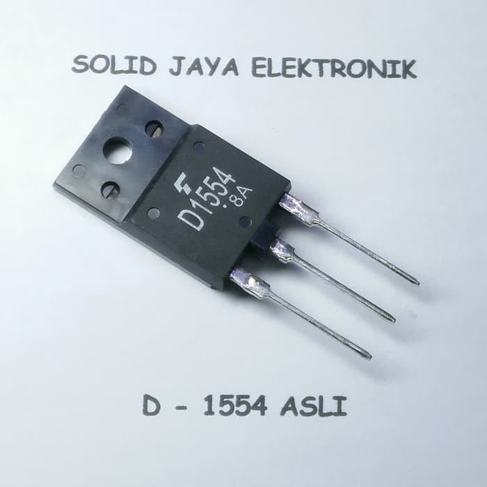 Transistor D1554 ASLI ORIGINAL-IC TR 2SD1554 TR Horizontal Horisontal