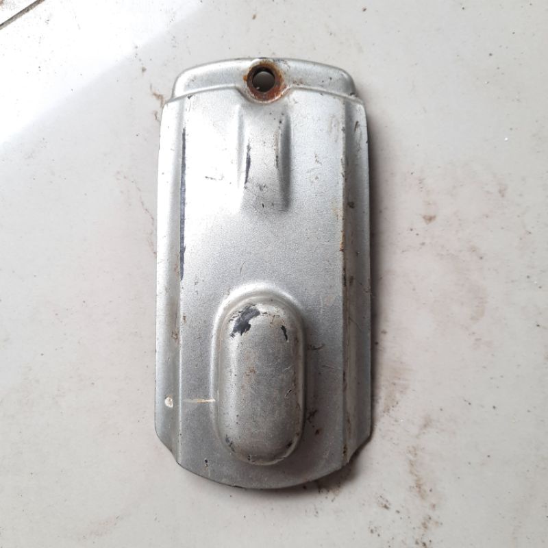 tutup cover ketengkas katengkas rantai rante suzuki rc80 rc 80 rc 100 rc100 bravo spirit abu abu sil