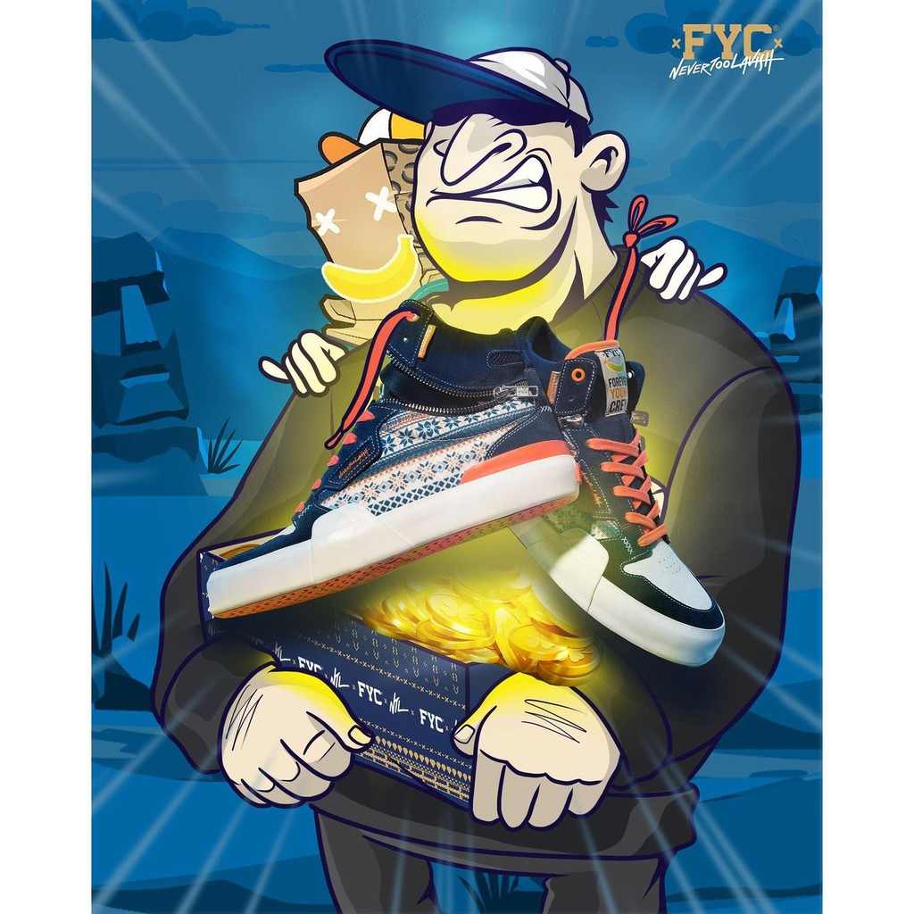 Sepatu Nevertoolavish x FYC