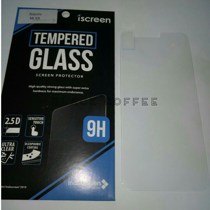 Tempered glass xiaomi mi a1 / mi 5x tempered glass iScreen bening