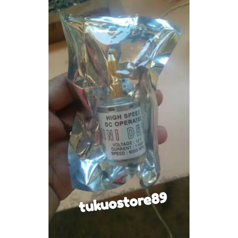 dinamo mini dril DC 12V mini mata bor micro PCB diecast hoby DIY