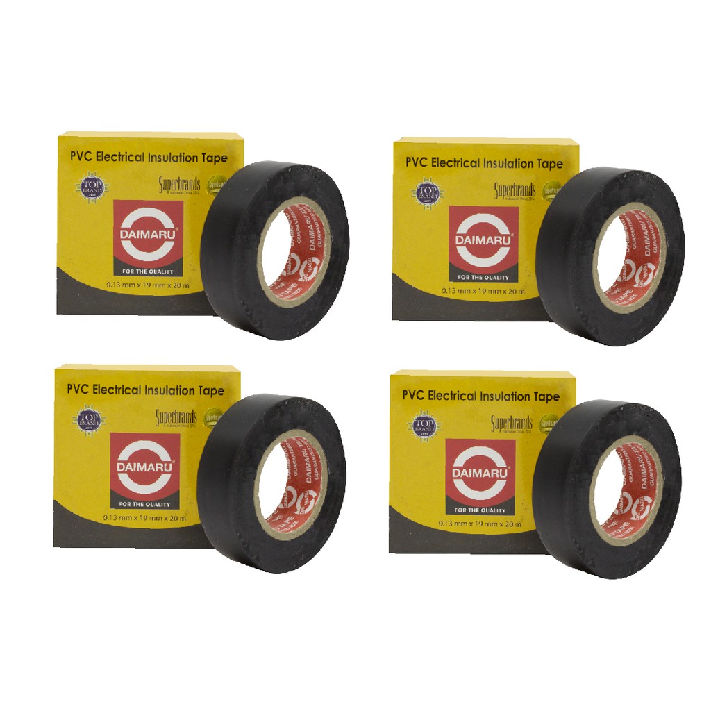 

SOLASI UNTUK KABEL /Daimaru PVC Insulation Tape 19mm x 20m/SOLASI UNTUK KABEL