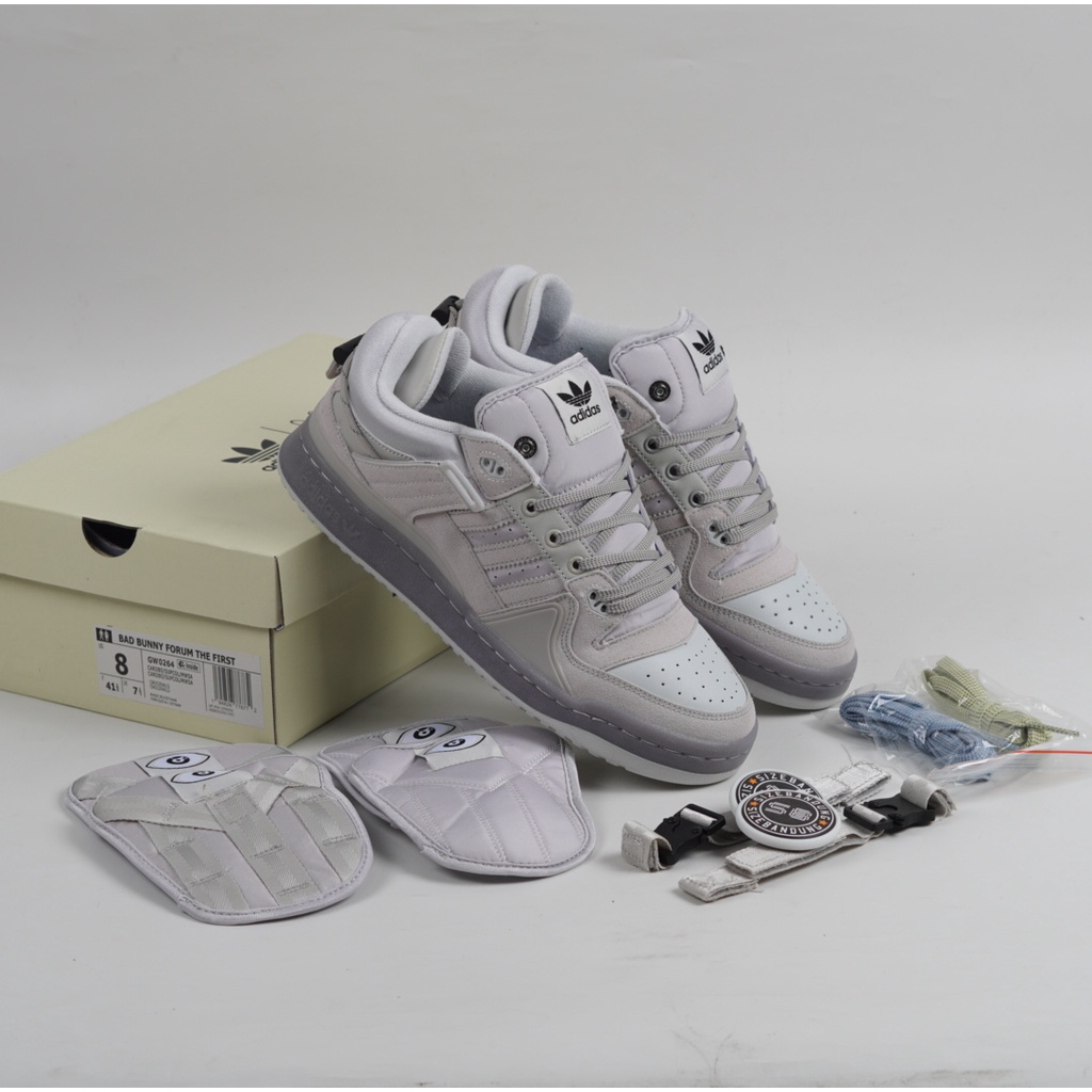 Adidas X Bad Bunny Forum Low The First Light Grey