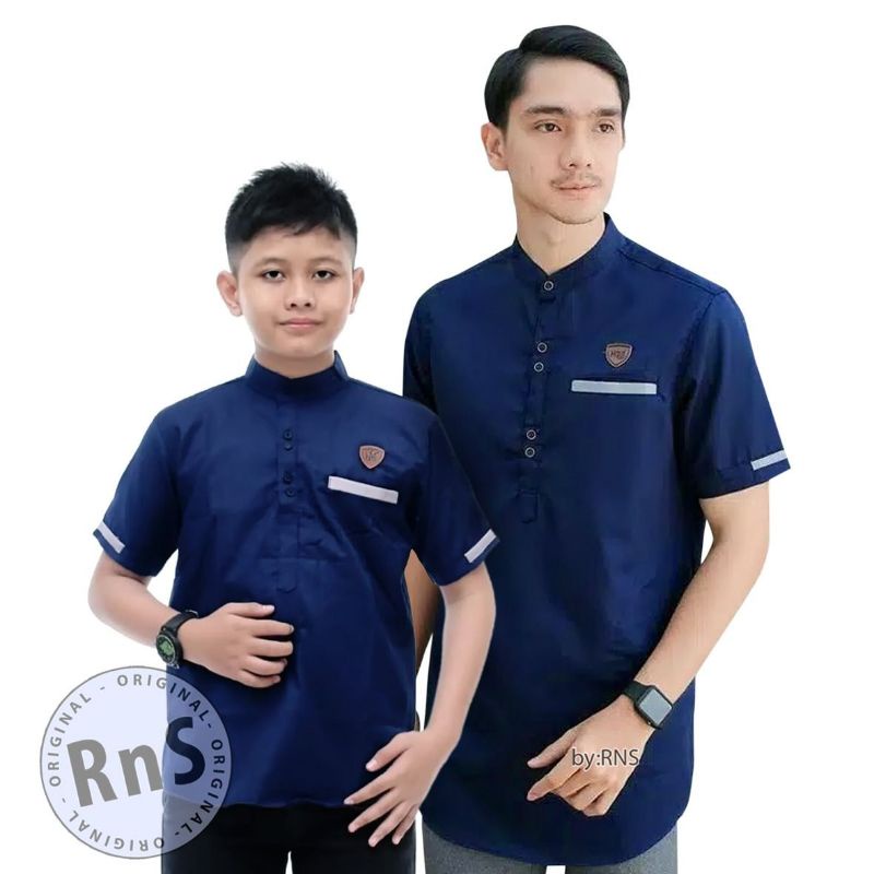 Baju Koko kurta couple ayah dan anak bahan toyobo M L XL Koko kurta Pakistan 2022