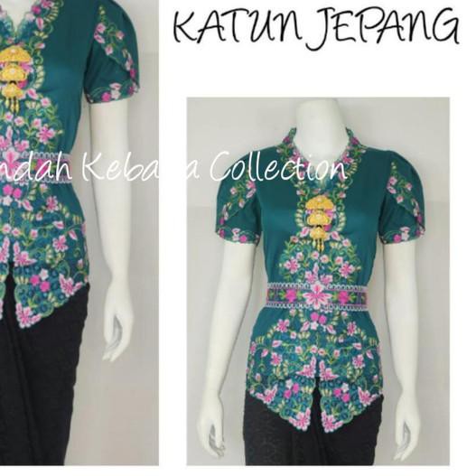 ✴ 9052 Indah Kebaya Modern Encim Kutubaru Bali Murah Batik Bordir Brokat ☟