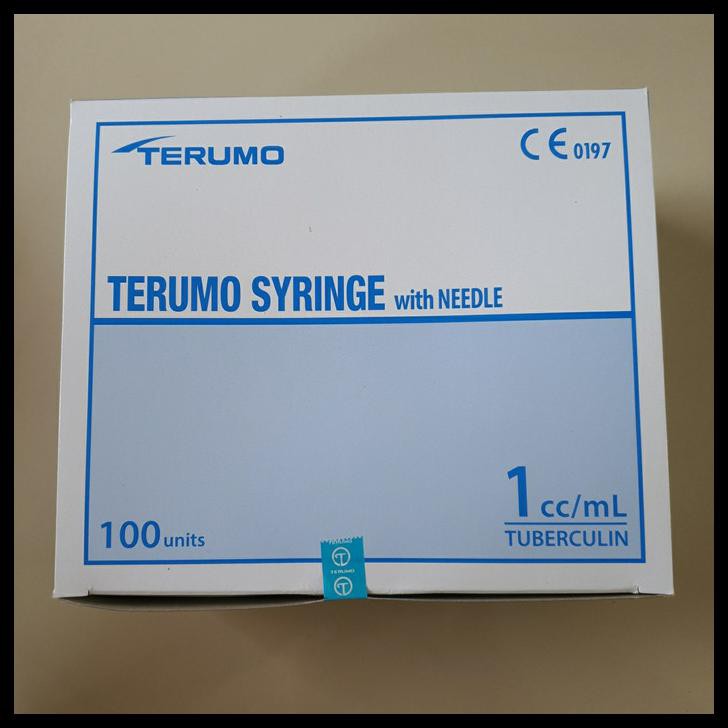 Spuit 1cc Tuberculine Terumo / Syringe 1ml Terumo