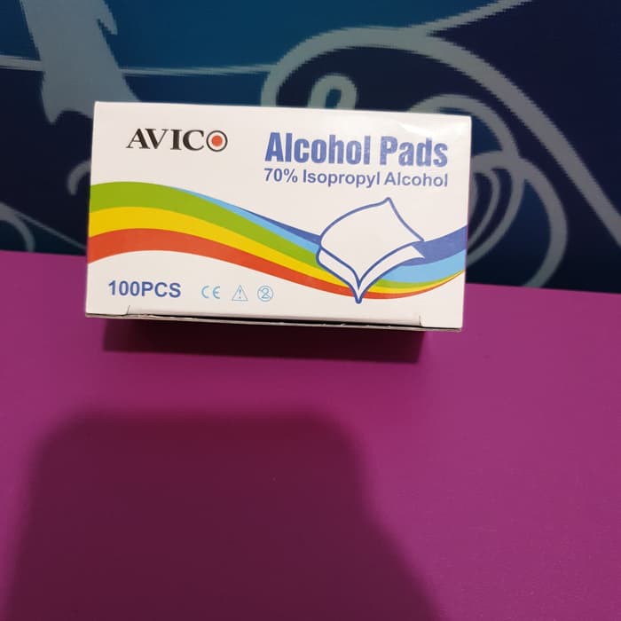 Jual Avico Alcohol Pads Isopropyl Alcohol Swabs Pcs Tisue Basah