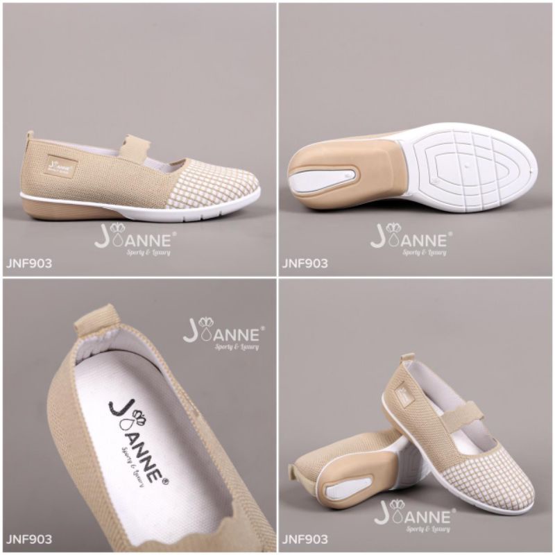 JOANNE Flyknit Flats Shoes JNF903 [ORIGINAL BRAND]