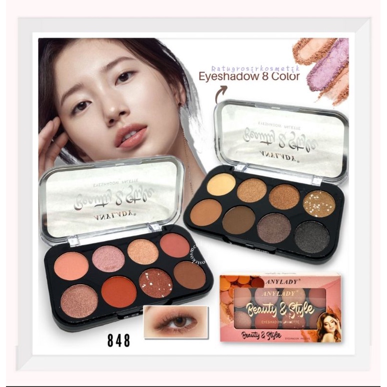 PROMO!!!EYESHADOW ANYLADY CANDIES NO.829/BEAUTY &amp; STYLE NO.848/PEACH NO.797