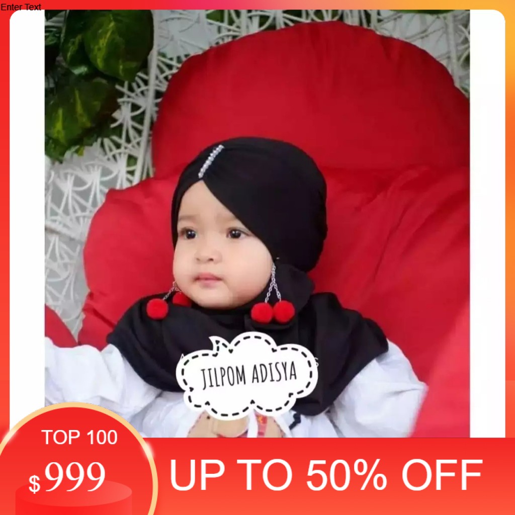 PROMO jilbab anak  JILPOM  kerudung bayi  hijab  baby & kids  PUSAT GROSIR CICALENGKA