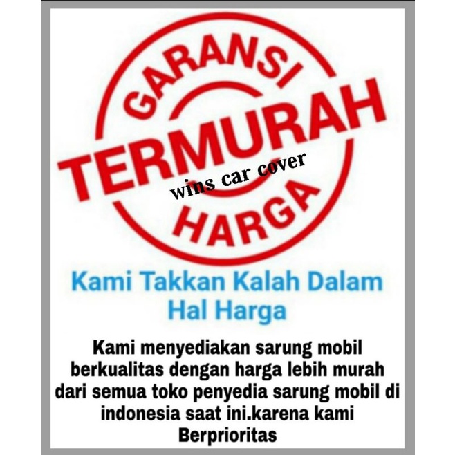 NEW sarung mobil Rush/Terios 2007-2017
