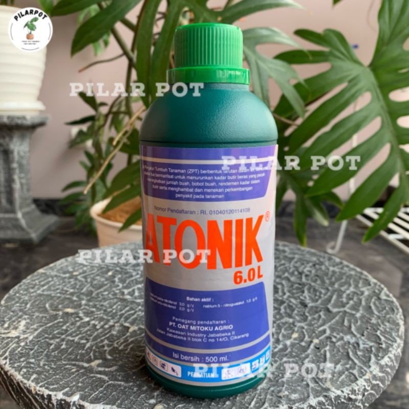 PUPUK CAIR ATONIK 6.0L ZPT ZAT PENGATUR TUMBUH 500 ML - KEMASAN PABRIK 500 ML