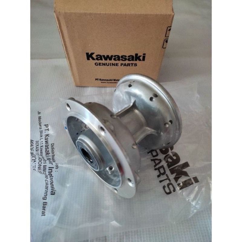 TROMOL DEPAN KLX 150 H36 HOLE 36 SILVER ORI KAWASAKI 100%